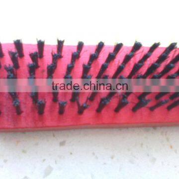 Red Color Maple Wood Made Shoe Brushes Hot Sell in Korea photo-4