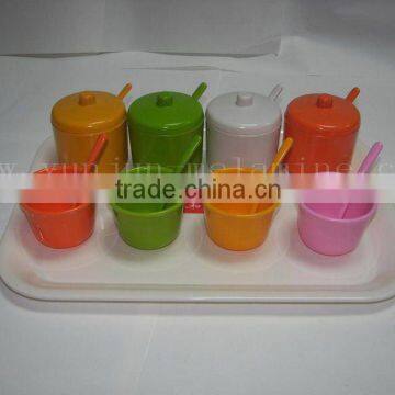 Melamine Condiment set melamine condiment supplier melamine condiment factory