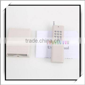 12-Channel Wireless Remote Control Transmitter and 12V 12-Channel Wireless Remote Control Receiver Controller Set Creamy White