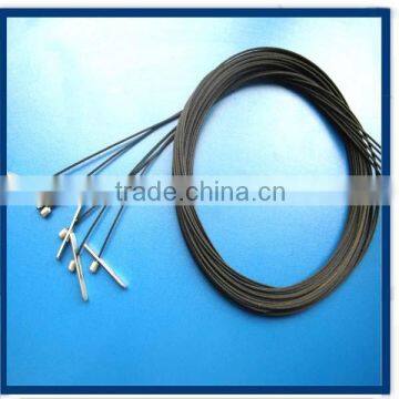 black galvanized cable with zinc nipples