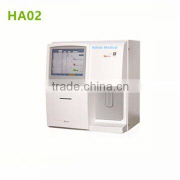 Cheapest Touchscreen Fully Automatic Hematology Analyzer for sale -HA02