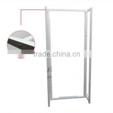 China metal retail store fixture, Guangdng garment rack supplier, floor display shelves, coat stand