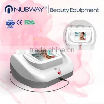 Beautician use varicose vein removal machine