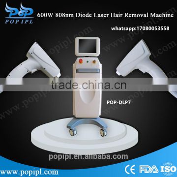 DLP7 808 Diode Laser Hair Removal Machine Diode Bikini / Armpit Hair Removal POP- DL7 808nm Diode Laser Machine For POPIPL Portable