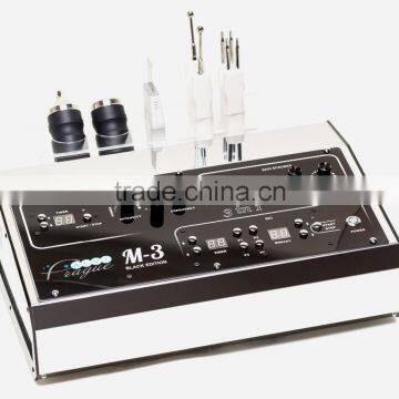 Multifunctional Beauty Machine: Ultrasonic Skin Scrubber + Ultrasound Therapy + Microcurrent Therapy - Alvi Prague M-3 photo-3