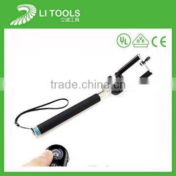 Cable take pole handheld monopod selfie stick for iphone