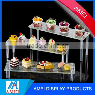 China professional supplier and discount price 3mm acrylic cake stand / holder