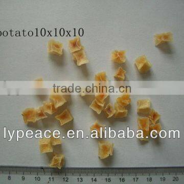 10x10x10mm dried potato cubes with first class grade quality