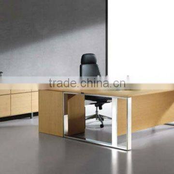 Hot sell office furniture/Office Desk/Fashion wood veneer modern office desk