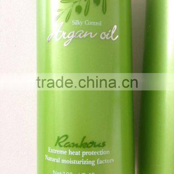 Argan oil olive oil for hair treatment and hair care for women