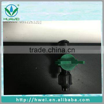 Irrigation Mini Valve With Rubber Ring For PVC Pipe Without Leakage