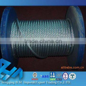 Galvanized Steel Wire Rope, Rope Cable