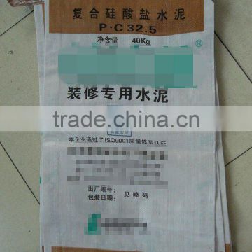 PP woven valve cement bag