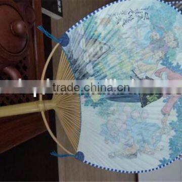 Summer Comming OEM Natural Bamboo Hand Fan With Professional photo-5