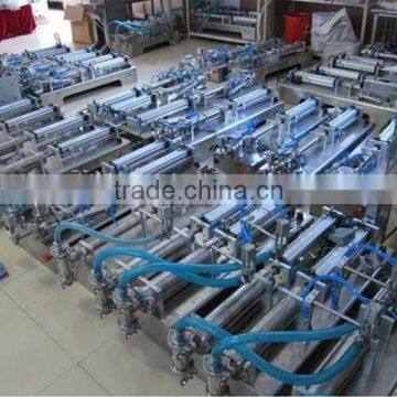 Double head pneumatic liquid filling machine for sale with CE