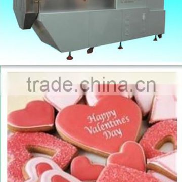 heart-shape snack food making machine extruder