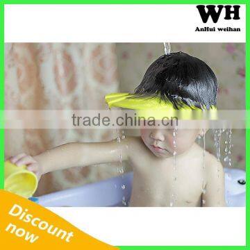 100% EVA resin baby shampoo bath shower cap