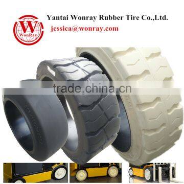 Chinese Black and Color Industrial Solid Tire Exporter photo-4