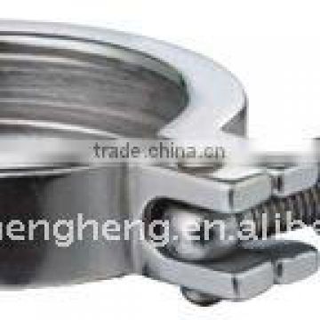 Stainless steel clamp for ferrule