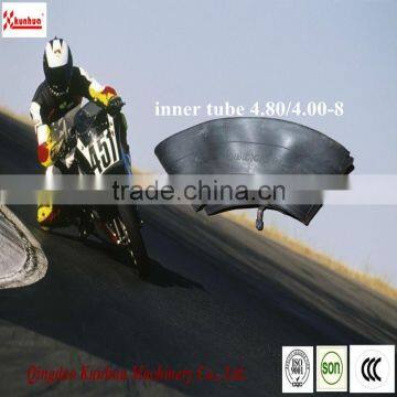 4.80/4.00-8 Natural Motorcycle inner tube