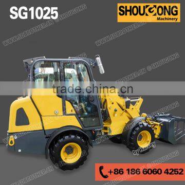 Shougong Narrow Mini Loader, Hydrostatic Loader With Sauer Hydraulics photo-3