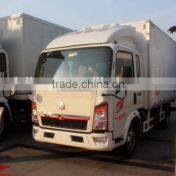 Promotion SINOTRUK SMALL refrigerated van and tank truck sale in dubai