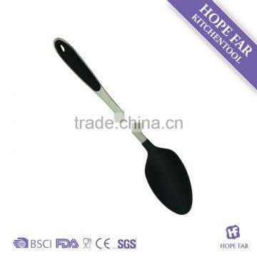 N303-7 Hot Sale 5pcs Black Color Nylon Kitchen Cooking Tool Set photo-5