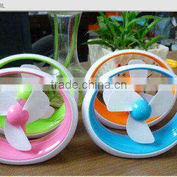 Factory Supply Desktop USB and Battery Power Cooling Fan photo-6