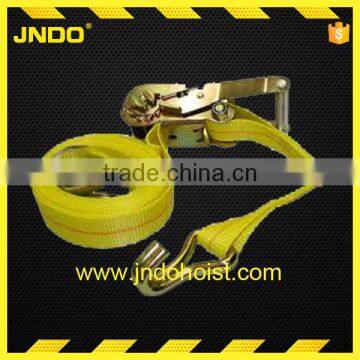 2inch 5000kg cargo lashing with double j hook