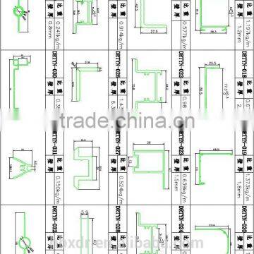 2014 Hot Order ! Anodized Aluminium Profile for Solar Frame by Drawings and Fixed Fitting With Mill Finished Aluminium Corner photo-5