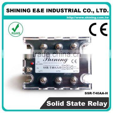 SSR-T40AA-H Equal To Fotek AC To AC 40A SSR Solid State Relay photo-2