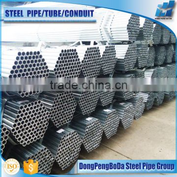 42.5*1.0mm GI CHS structural pre galvanized round pipe