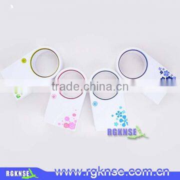 RGKNSE Mini USB Desk Air Cooling Fan Small No Leaf Bladeless Fan Blue Green Purple Pink photo-2