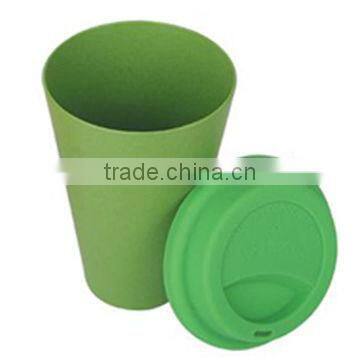 Degrade recycled alternative to plastic, Bamboo coffee Cup,D8.8*H12.8cm