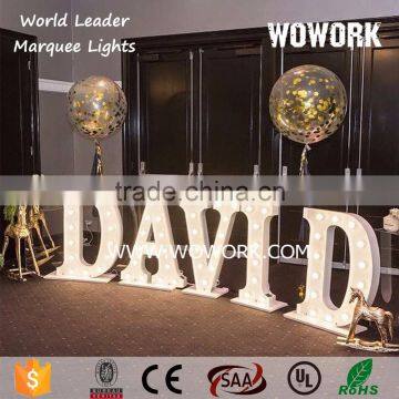 LED Letter Light for Rental in Events photo-3
