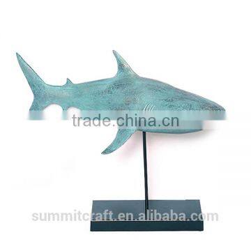 Modern polyresin animal shark figurine