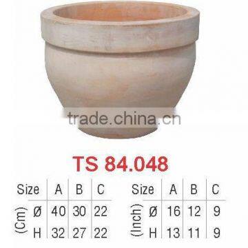 Outdoor terracotta flower pottery pot