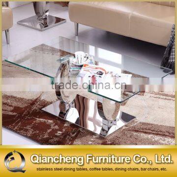 hot sell cheap Glass tea coffee table for hotel furniture