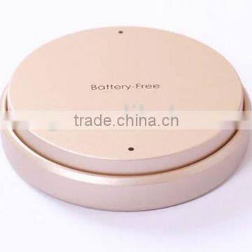 Round Battery Free Self-powered Wireless Control Single Wall Switch