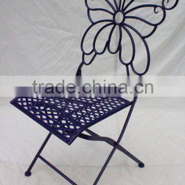 Metal butterfly chair