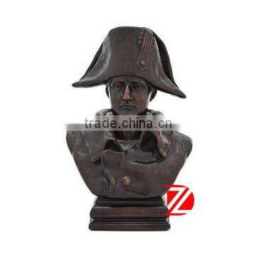 Bronze Napoleon statues metal bust sculptures for home decoration gift