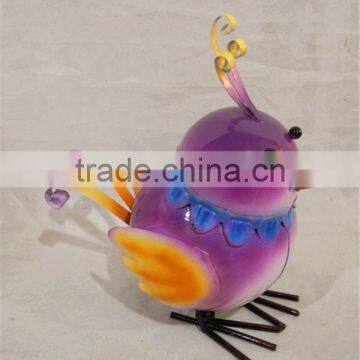 Animal theme cheapest metal garden art bird
