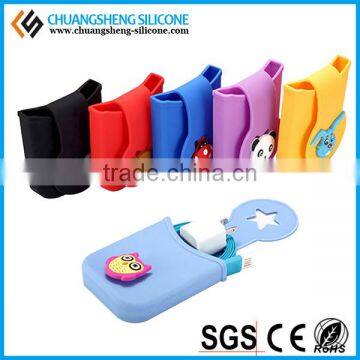 Silicone phone case, mobile phone keeper, silicone bag for cell phone