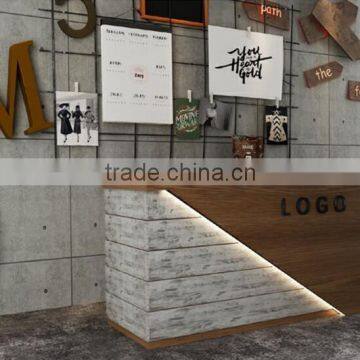2017 New Style Shop Counter Design Money Counter Reception Counter(BG11-M098) photo-2