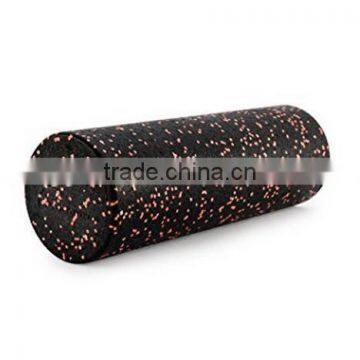 Black Color With Orange Dot Epp Yoga Roller Massager Roller for Body Fitness. photo-3