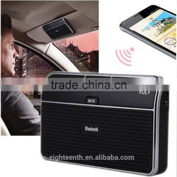 2016 hot universal Bluetooth 4.0 Car Kit Hands-free Vehicle Car Speakerphone