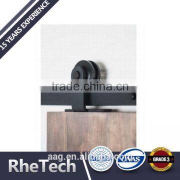 Carbon Steel Powder Coating Sliding Door Roller And Track Anti Jump Wooden Door Stop Hardware