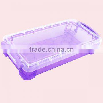 Colorful Large Size Plastic Storage Case With Handle photo-3