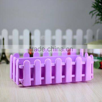 Outdoors Square Plastic Flower Pot photo-4