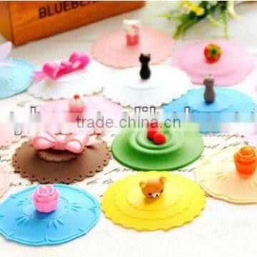 Clear Cup With Lid ps Cup Lid Eco-friendly Silicone Cup Lids